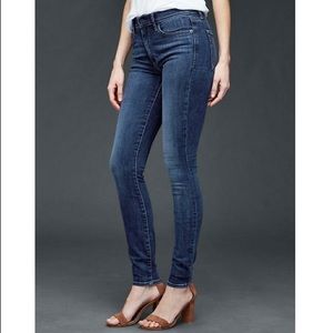 Gap 1969 True Skinny Jeans Resolution Rise Tint 26